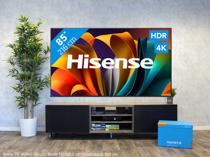 Hisense 85E6NT (2024) visuelles Coolblue 1