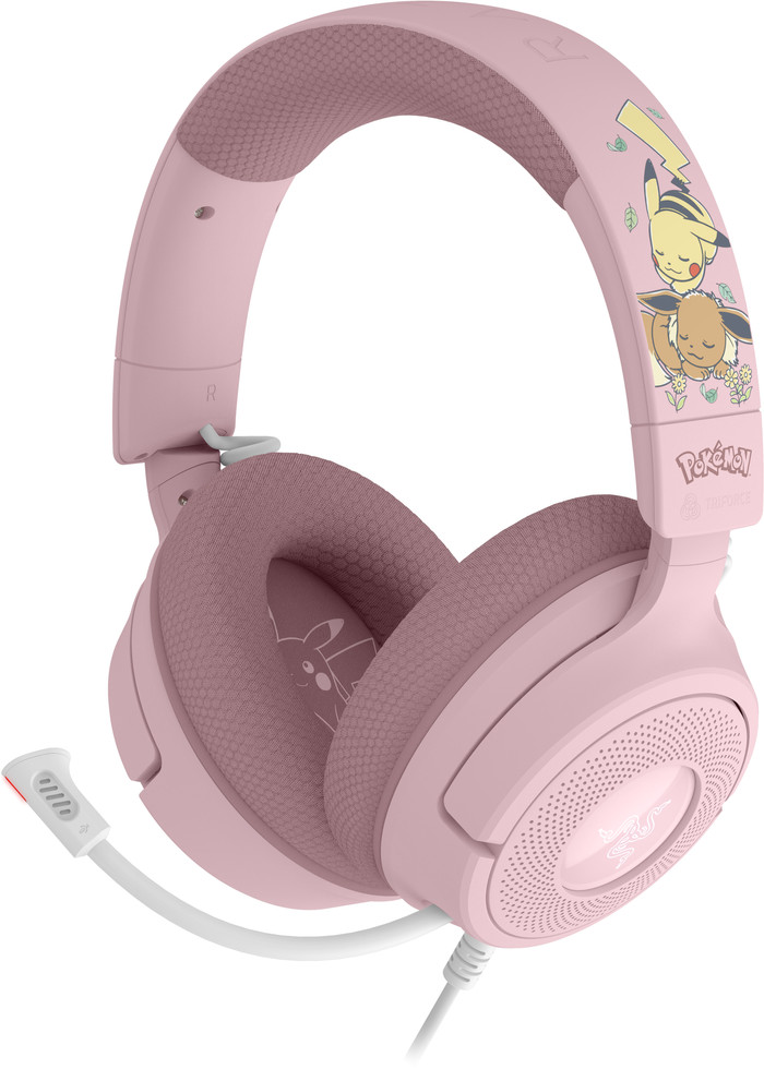 Razer Kraken V4 X Bedrade Gaming Headset - Pokémon Pikachu/Eevee Edition Main Image