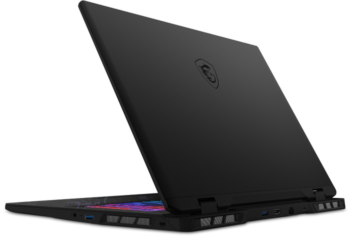 MSI Pulse 17 AI C1VGKG-050NL achterkant