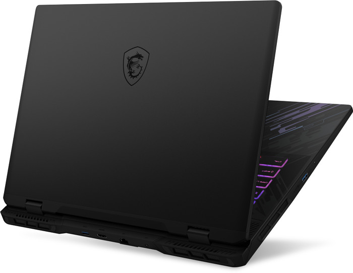 MSI Pulse 17 AI C1VGKG-050NL achterkant