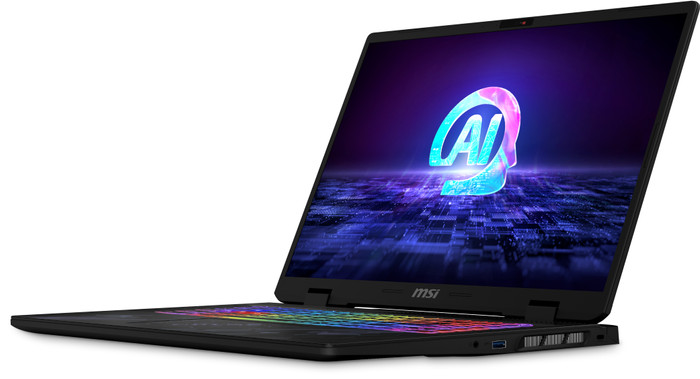 MSI Pulse 17 AI C1VGKG-050NL rechterkant