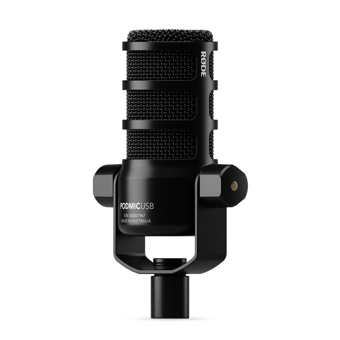 Rode Podmic USB Zwart rechterkant
