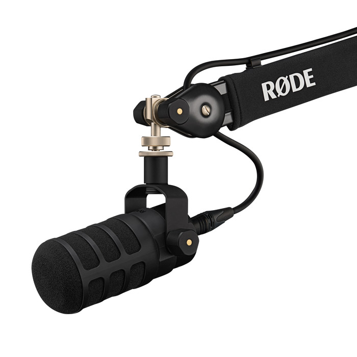 Rode Podmic USB Zwart rechterkant