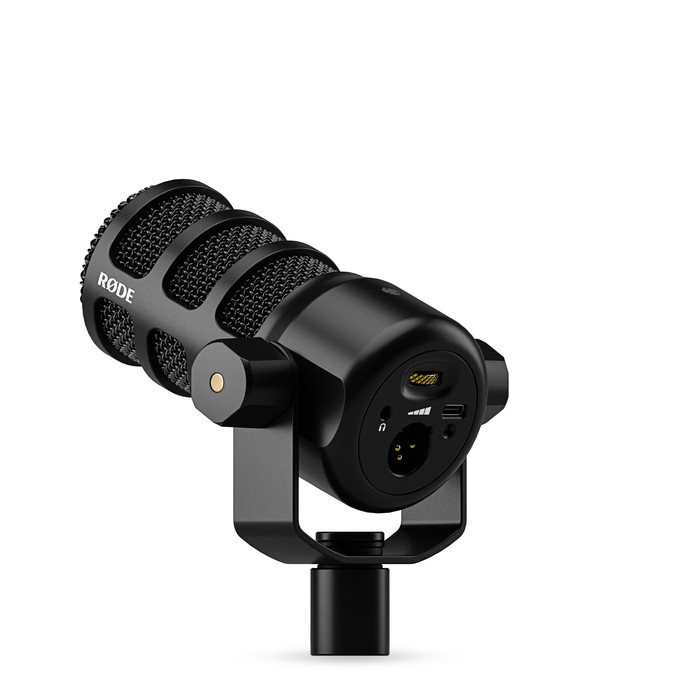 Rode Podmic USB Zwart achterkant