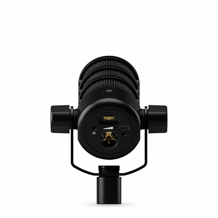 Rode Podmic USB Zwart achterkant