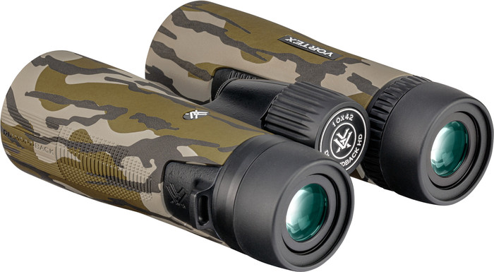 Vortex Diamondback HD 10x42 Verrekijker Mossy Oak Bottomland linkerkant