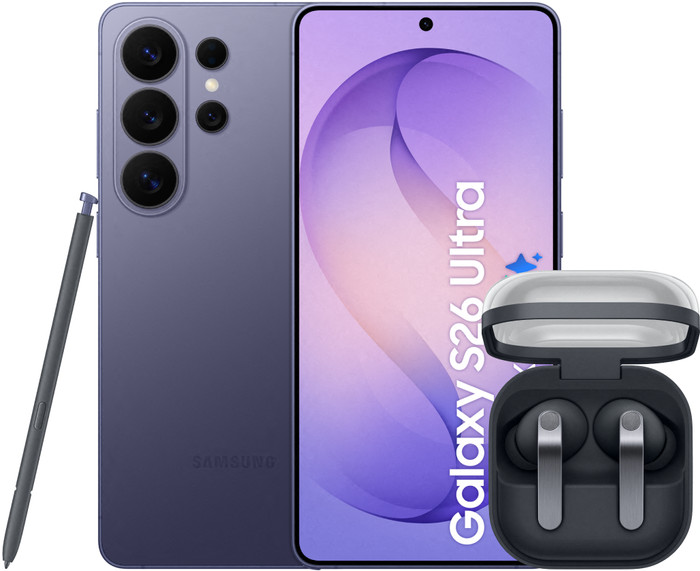 Samsung Galaxy S26 Plus 256GB Dark Ultra 5G + Samsung Galaxy Buds4 Pro Black Main Image