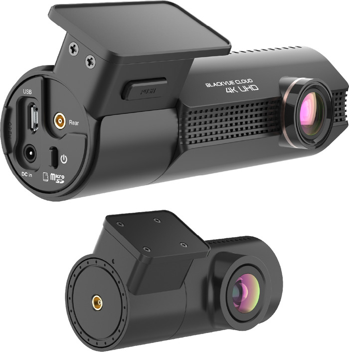 BlackVue Elite 9-2CH 64GB linkerkant