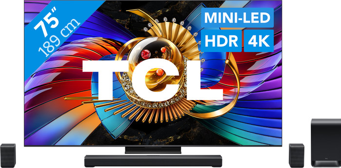 TCL SQD Mini-led 75" 80L (2026) + TCL S65K Main Image