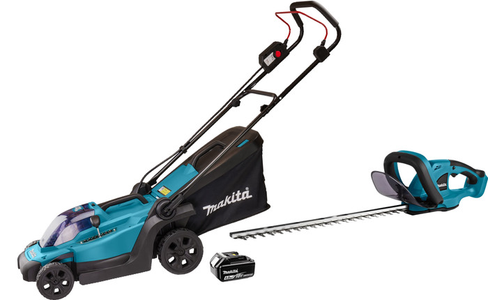 Makita DLM330SM incl. 4,0 Ah Accu + Makita DUH523Z (zonder accu) Main Image