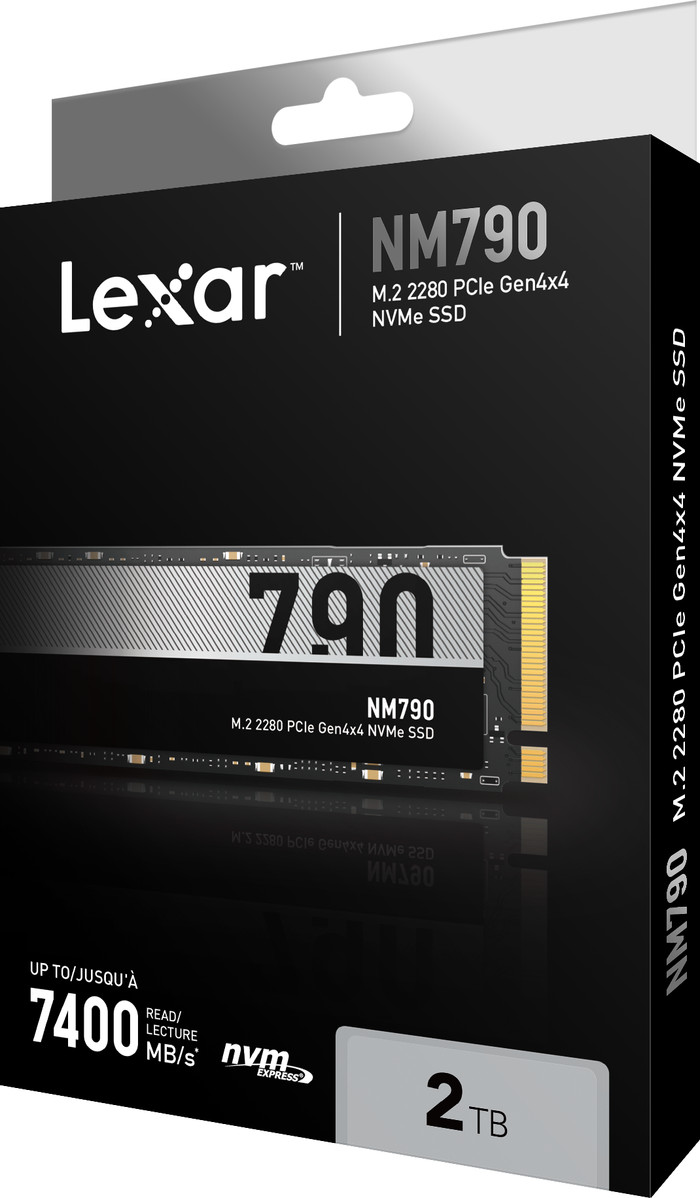 Lexar NM790 M.2 SSD 2TB verpakking