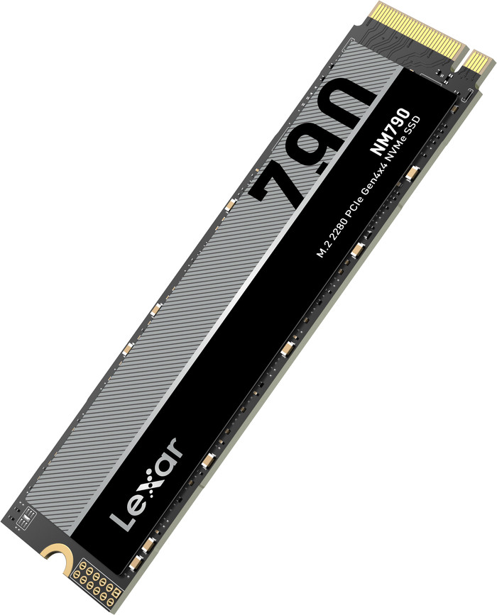 Lexar NM790 M.2 SSD 2TB bovenkant