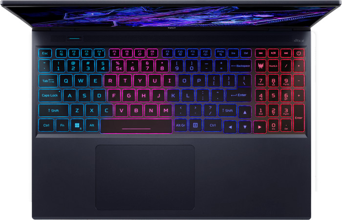 Acer Predator Helios Neo 16 (PHN16-72-99AV) bovenkant