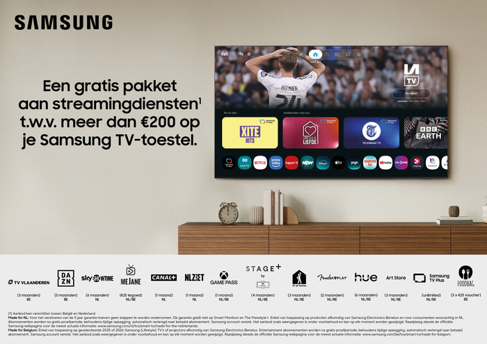 Samsung Led 55" U8070H (2026) visual leverancier