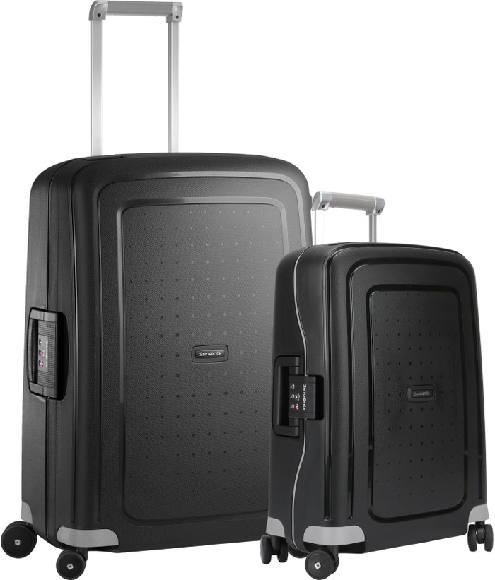Samsonite S'Cure Spinner 55 + 69 cm Black Main Image