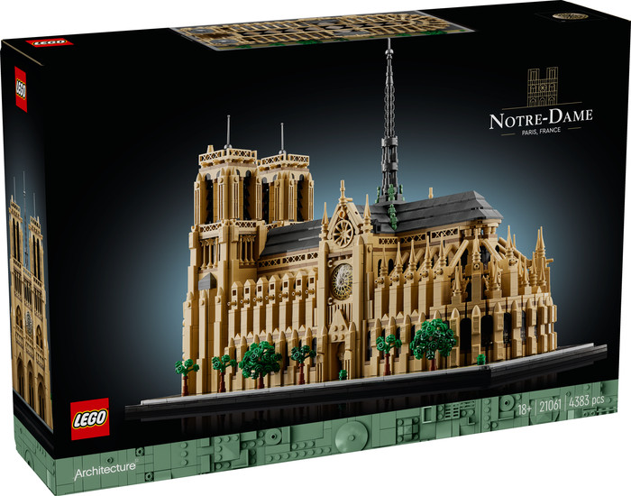 LEGO Architecture Notre-Dame van Parijs 21061 verpakking