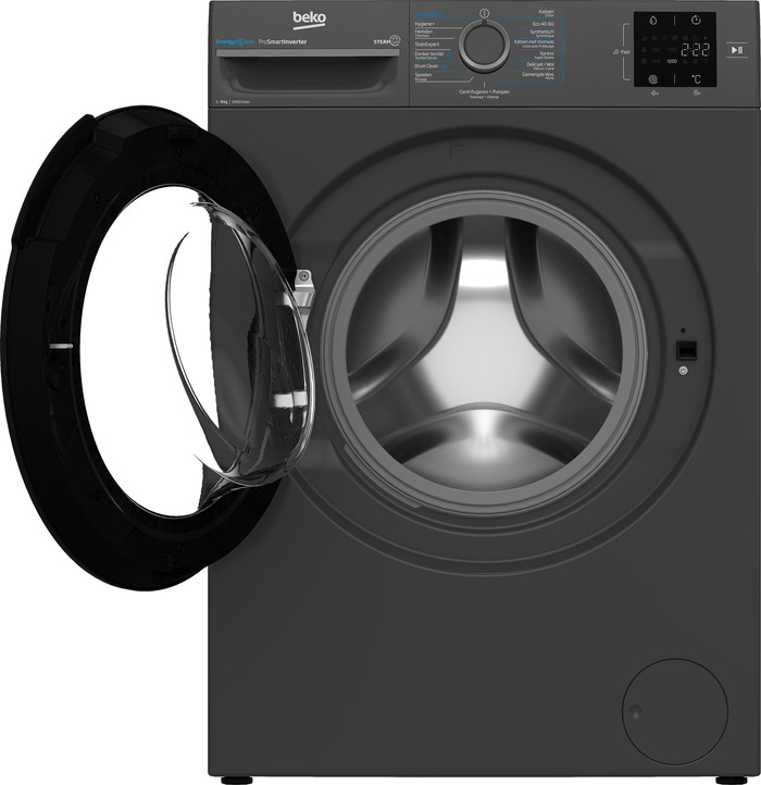 Beko BM3WFT3841A SteamCure binnenkant
