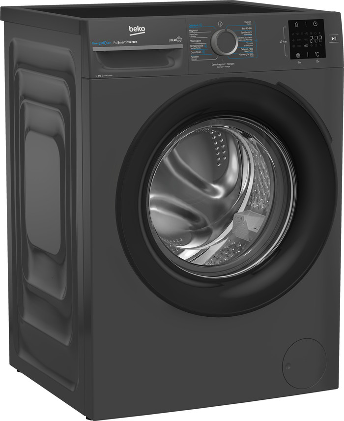 Beko BM3WFT3841A SteamCure linkerkant