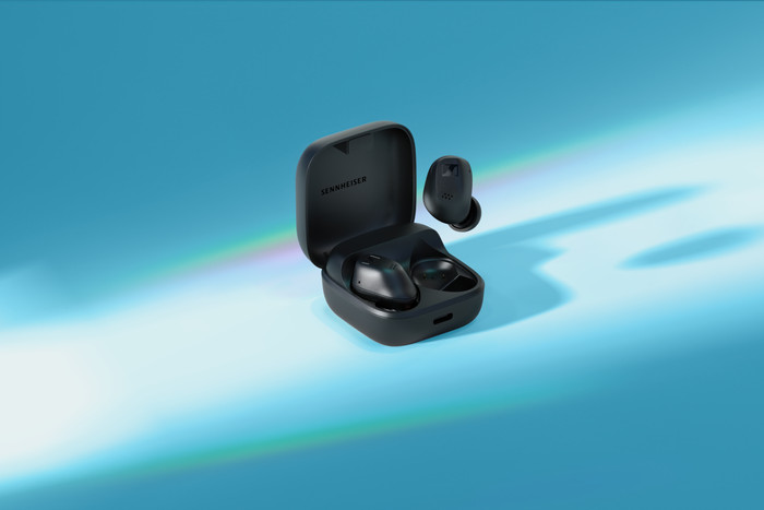 Sennheiser Accentum True Wireless Schwarz produkt in gebrauch