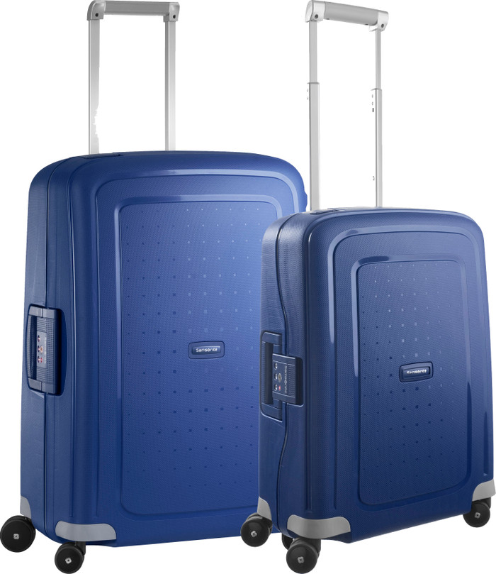 Kofferset Samsonite S'cure Spinner 55 + 69 cm Dark Blue Main Image