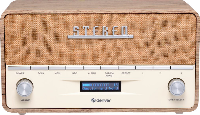 Denver DAB-36 Light Brown front