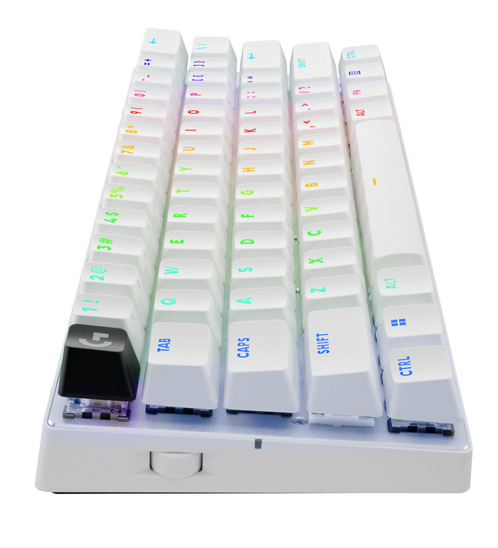 Logitech G PRO X 60 Mechanical Gaming Keyboard White AZERTY top