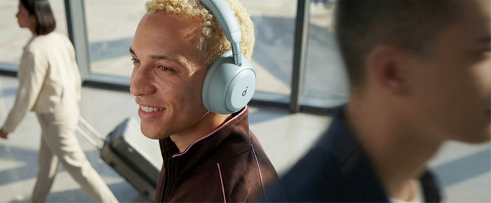Soundcore Space 2 Groen product in gebruik