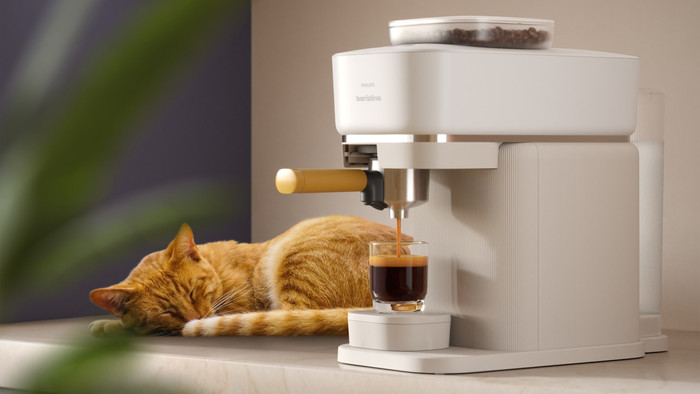 Philips Baristina BAR300/03 product in gebruik