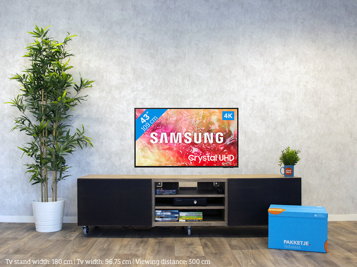 Samsung Crystal UHD 43DU7100 (2024) visual Coolblue 1