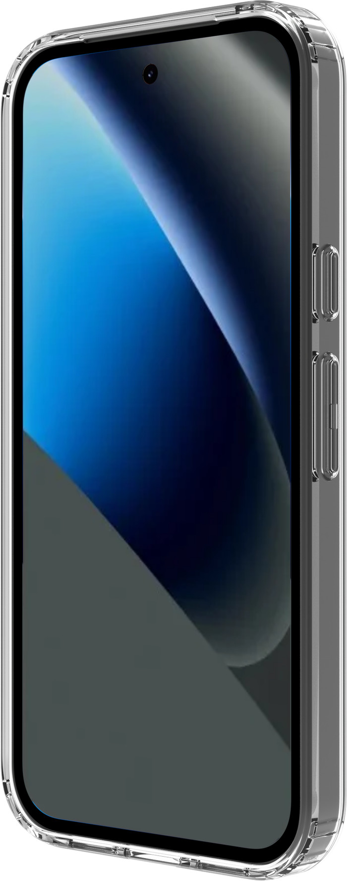 BlueBuilt Protective Back Cover Google Pixel 10a Transparant rechterkant