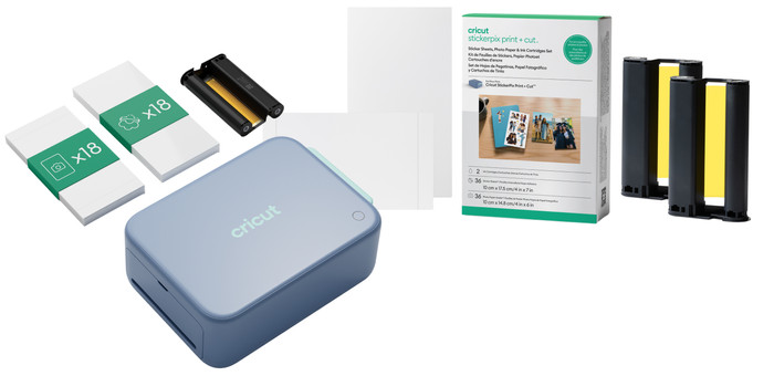 Cricut StickerPix Print + Cut Essential + Photo and Sticker Pack Duo Pack Main Image