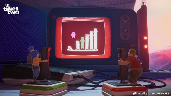 It Takes Two Nintendo Switch 2 product in use