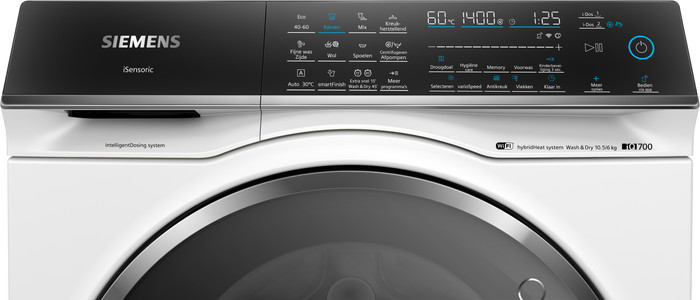 Siemens WN54C2A0NL 10,5/6 kg detail
