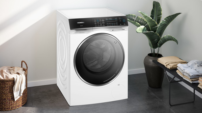 Siemens WN54C2A0NL 10,5/6 kg product in gebruik