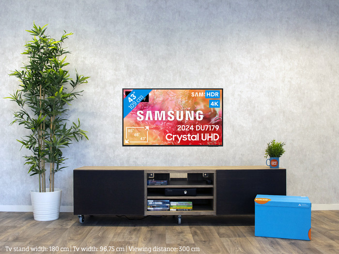 Samsung GU43DU7179 (2024) visual Coolblue 2