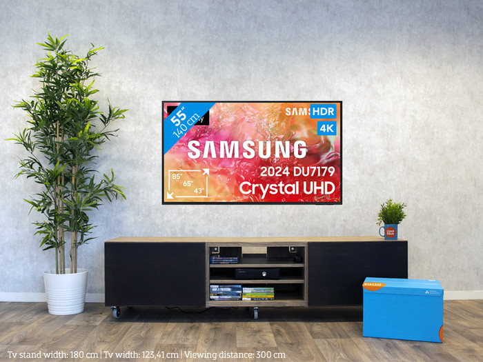 Samsung GU55DU7179 + Samsung HW-C440G/ZG visual Coolblue 1