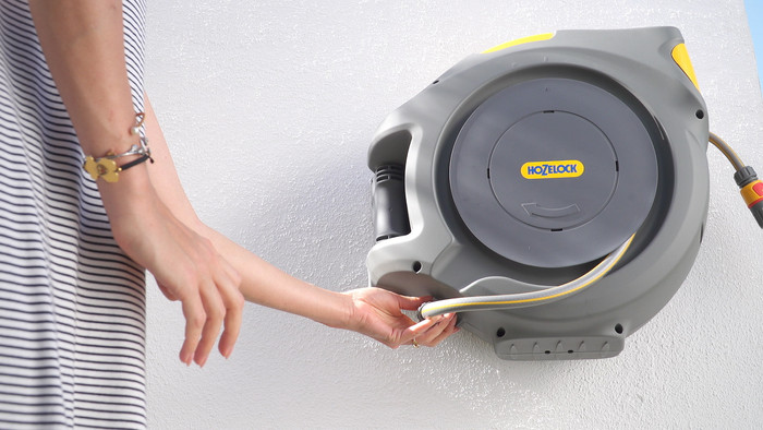 Hozelock AutoReel 20 meter detail