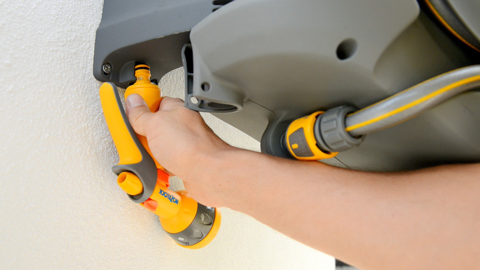 Hozelock AutoReel 20 meter detail