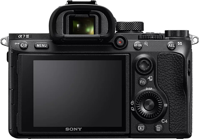Sony Alpha A7 III + FE 28-70mm f/3.5-5.6 OSS II achterkant