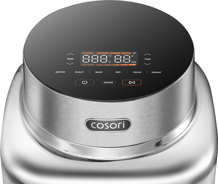 Cosori Iconic Single 6.2L RVS detail