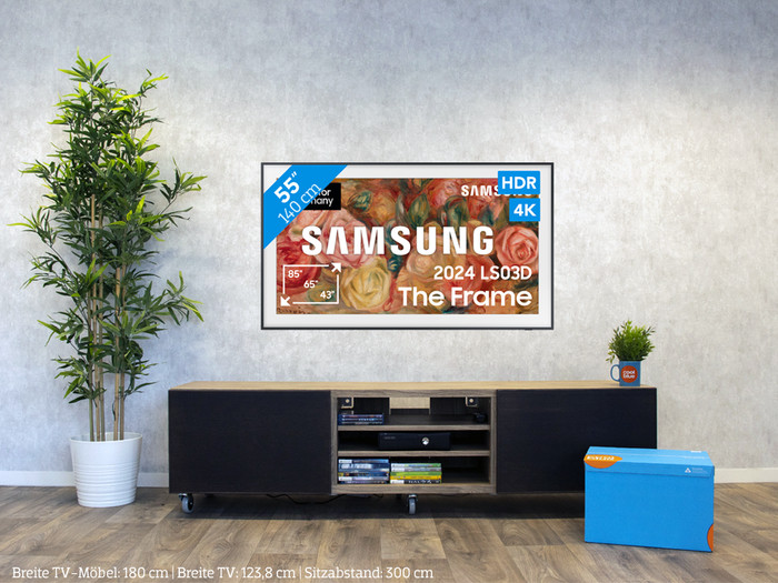 Samsung The Frame GQ75LS03DAU (2024) visuelles Coolblue 1