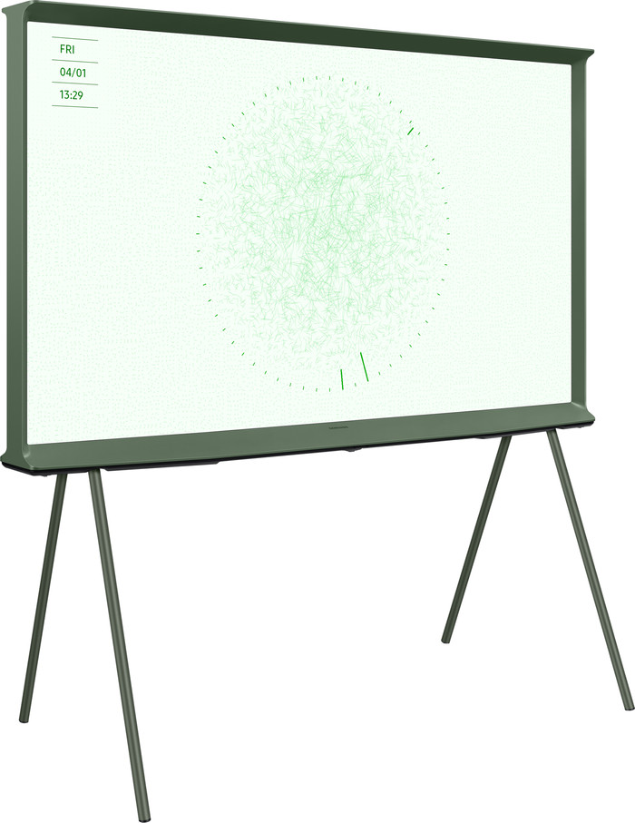 Samsung The Serif Ivy Green 43LS01D (2024) voorkant