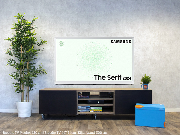 Samsung The Serif Cloud White 65LS01D (2024) visual Coolblue 1