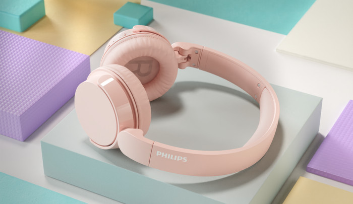 Philips TAH4209 Roze product in gebruik