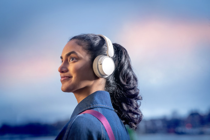 Philips TAH4209 Wit product in gebruik
