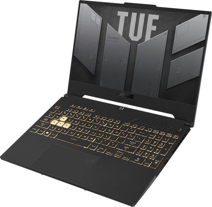 ASUS TUF Gaming A15 FA507UI-LP015W Azerty rechterkant