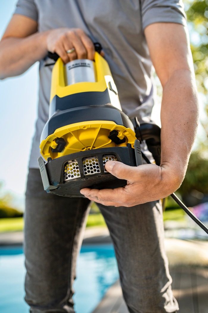 Kärcher SP 17.000 Flat Level Sensor product in gebruik