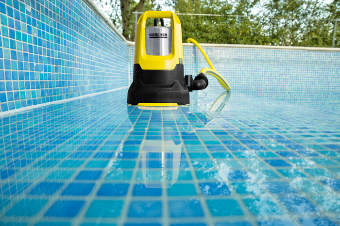 Kärcher SP 17.000 Flat Level Sensor product in gebruik