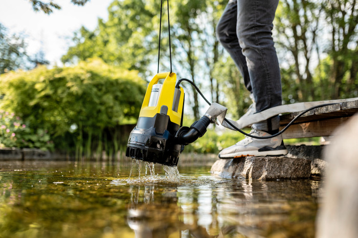 Kärcher SP 22.000 Dirt Level Sensor product in use