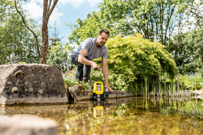 Kärcher SP 22.000 Dirt Level Sensor product in use